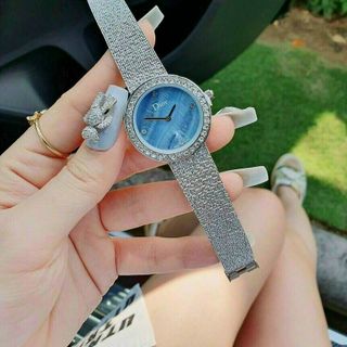 ĐỒNG HỒ DlOR LƯỚI NỮA SILVER