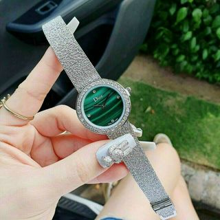 ĐỒNG HỒ DlOR LƯỚI NỮA SILVER