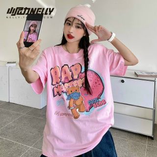 Áo unisex tay lỡ form rộng Phong cáh cá tính