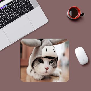 Miếng lót chuột HM00668 in 3d siêu bền 21x26, pad chuột chống trơn trượt