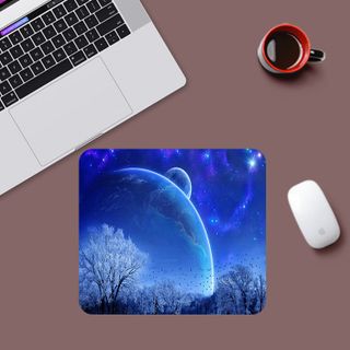 Miếng lót chuột HM00668 in 3d siêu bền 21x26, pad chuột chống trơn trượt