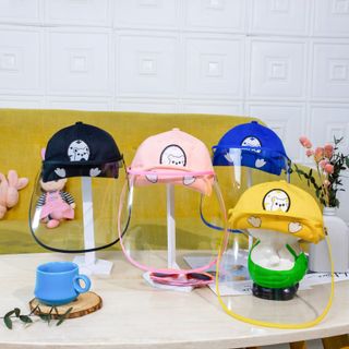 Nón lưỡi trai, mũ bảo hộ phòng dịch cho bé