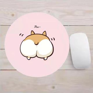 Pad chuột HM00670 siêu dễ thương 20x20, tấm lót chuột cute, bàn di chuột cỡ nhỏ tiện dụng