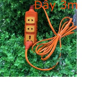 Ổ cắm điện chịu tải 4 lỗ, 6 lỗ có dây dài 3m/5m 30A-250V
