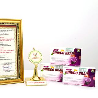 Apg Ginkgo Brain Forte - Hỗ trợ tuần hoàn máu não, bổ não