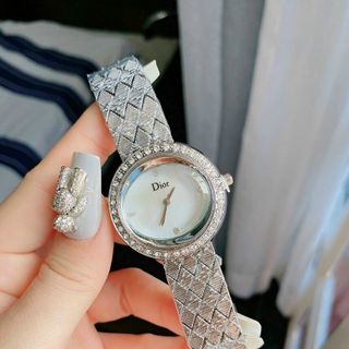 ĐỒNG HỒ DlOR VIỀN HỘT NỮ XlNH