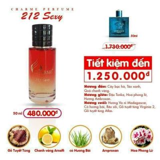 Nước hoa charme 212