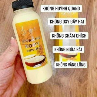 Ủ trắng body men giá sỉ