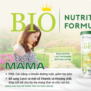 Sữa Bột BIO Nutrition Formula MAMA Hộp Dành Cho Phụ Nữ Mang Thai Và Đang Cho Con Bú