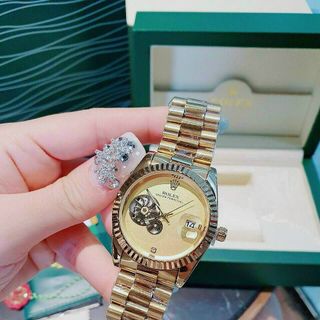 ĐỒNG HỒ ROLEXX MẶT GIẢ CƠ NAM SALE SỐC