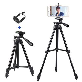 Giá đỡ điện thoại Tripod ( kèm kẹp điện thoại 3 chân)