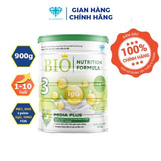 Sữa Bột BIO Nutrition Formula PEDIA PLUS Cho Trẻ 1-10 Tuổi Hộp 900g giá sỉ