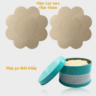 Dán ti bằng giấy dùng 1 lần ( hộp 30 đôi)