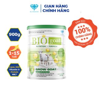 Sữa Bột BIO Nutrition Formula GROW GOAT Dành Cho Trẻ 1-15 Tuổi Hộp 900g giá sỉ