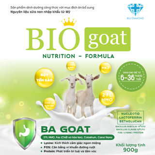 Sữa Bột BIO Nutrition Formula BA GOAT Dành Cho Trẻ 6-36 Tháng Tuổi