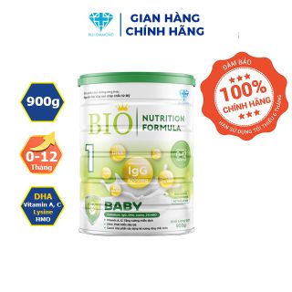 Sữa Bột BIO Nutrition Formula BABY Dành Cho Trẻ 0-12 Tháng Tuổi Hộp 900 gram giá sỉ