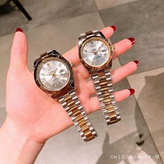 ĐỒNG HỒ ROLEXX 2 LỊCH COUPLE HOT