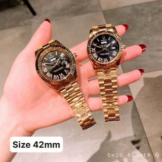 ĐỒNG HỒ ROLEXX 2 LỊCH COUPLE HOT