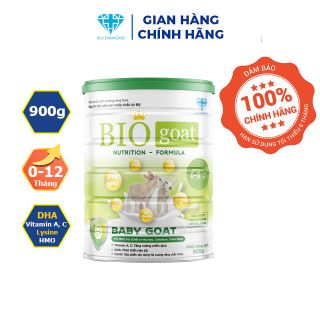 Sữa Bột BIO Nutrition Formula BABY GOAT Dành Cho Trẻ 0-12 Tháng Tuổi Hộp 900 gram giá sỉ