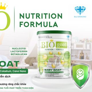 Sữa Bột BIO Nutrition Formula BABY GOAT Dành Cho Trẻ 0-12 Tháng Tuổi Hộp 900 gram