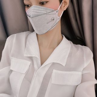 THÙNG 300 CÁI KHẨU TRANG KF94 CHÍNH HÃNG ANPHA,4 LỚP DÀY DẶN,THỜI TRANG