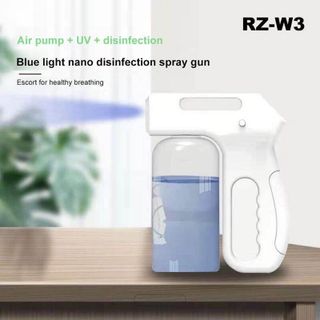Máy xịt khử khuẩn cầm tay nano 800Ml RZ-W3, súng phun khử khuẩn tiệt trùng bằng tia UV diệt 99% vi khuẩn