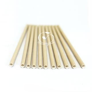 1000 ống hút giấy chất lượng cao, size 6x197mm, dùng cho quán cafe, nhà hàng- sản phẩm thân thiện với môi trường