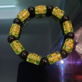 Chuỗi đeo tay mix xanh đen