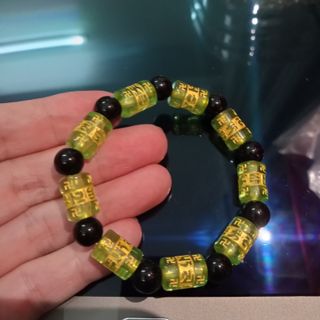 Chuỗi đeo tay mix xanh đen