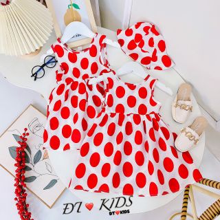VÁY Baby Sành Điệu Kèm Mũ