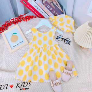 VÁY Baby Sành Điệu Kèm Mũ