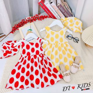 VÁY Baby Sành Điệu Kèm Mũ