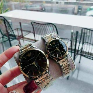 ĐỒNG HỒ ARRMANI CẶP INOX SALE