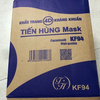 Khẩu trang KF94 Tiến Hùng giá mềm hàng dày êm