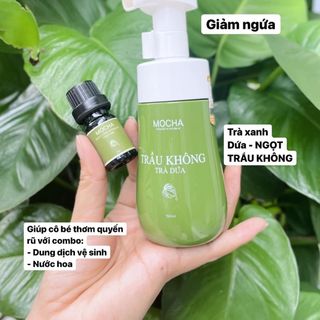 Dung dịch vệ sinh trầu không trà dứa
