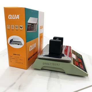 Cân điện tử 30kg tính tiền tự động QUA910 – Chống nước 70%