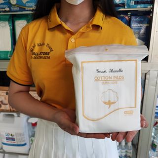 Bông tẩy trang Cotton Pads 222 miếng hàng công ty chất lượng