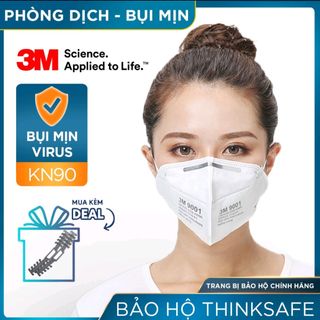 Khẩu Trang 9001V 9001 Chính Hãng 3M Có Hoá Đơn Phân Phối