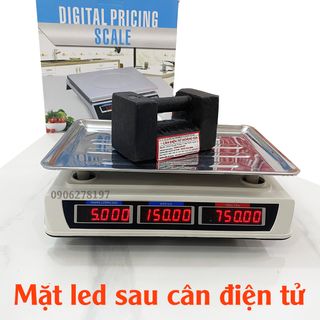Cân điện tử tính tiền 30kg – Cân bột, thịt, rau quả