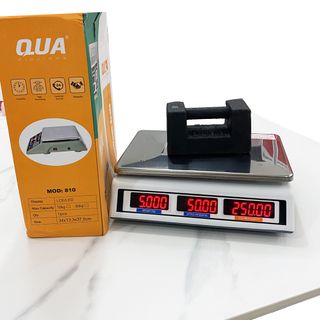 Cân điện tử tính tiền 30kg QUA810 – Chuyên Cân hải Sản, Trái Cây