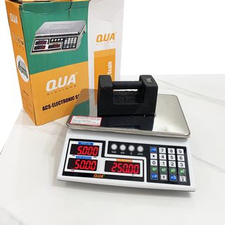 Cân điện tử tính tiền 30kg QUA810 – Chuyên Cân hải Sản, Trái Cây
