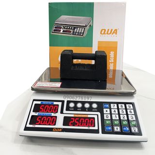 Cân điện tử tính tiền 30kg QUA810 – Chuyên Cân hải Sản, Trái Cây