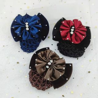 Kẹp tóc búi lưới đẹp đủ mẫu kẹp búi lưới