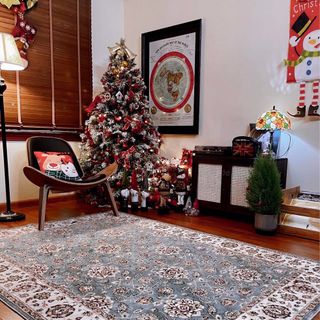 Thảm Len Trải Sàn Phong Cách Cổ Điển - Vintage Trang Trí Phòng Khách, Decor.