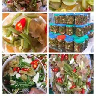 Gân bò muối rau tiến vua, size 1kg/hộp - giá đẹp tại xưởng, đảm bảo vệ sinh an toàn thực phẩm