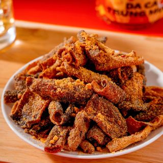 DA CÁ TRỨNG MUỐI 250GR I DÌ NĂM SÀI GÒN I Đồ ăn vặt ngon LOẠI 1, hũ lớn đầy ắp I TRỨNG MUỐI THƠM LỪNG, NGON ĐẬM