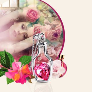 Vòng đeo cổ dây chuyền mẫu lọ hoa