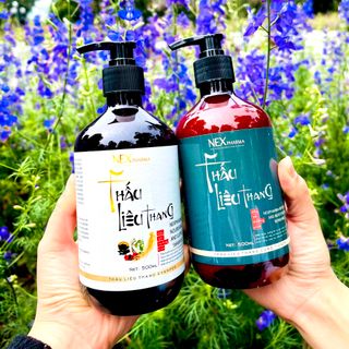 Dầu gội đầu dưỡng sinh thấu Liêu than