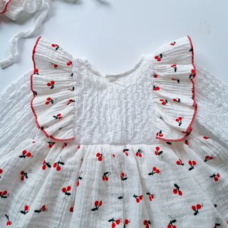 Body váy họ tiết cherry nhí