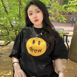 Áo thun nam nữ Freesize oversize giá rẻ in hình drew